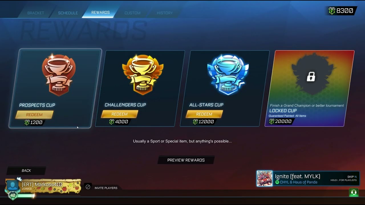 Rocket League: Season 20 Prospect Cup Opening...