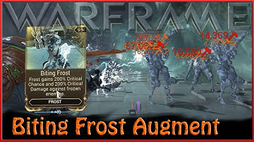 Warframe - Biting Frost Augment [Best Crit Mod Ever?]