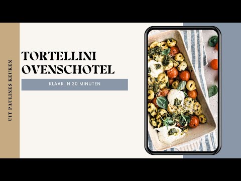 RECEPT TORTELLINI OVENSCHOTEL