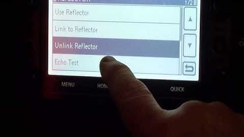 ID-5100E Tutorial 8 – Connecting to a reflector