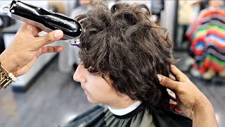 *TRANSFORMATION* HE WANTED TO CUT IT ALL OFF! HAIRCUT TUTORIAL: LOW DROP FADE