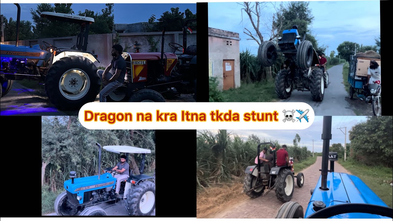 Dragon or red horse na kra stunt ☠️✈️.  