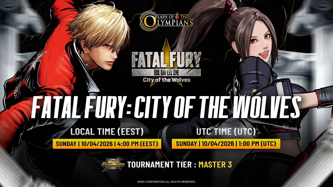 Clash of the Olympians 2026 | FATAL FURY: CotW | TOP 8