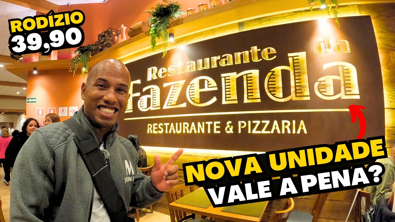 Restaurante da Fazenda MOGI das CRUZES 😱 Rodízio COMPLETO por R$39,90!