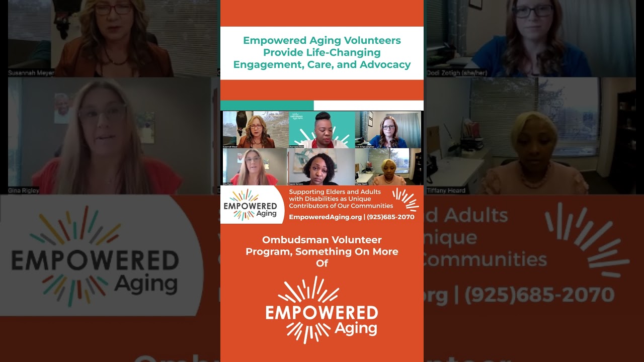 Empowered Aging Volunteers Provide Life-Changing Engagement, Care, and  Advocacy - YouTube