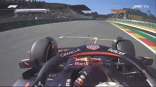 Max Verstappen's Slide at the end of the Belgian 2022 Grand Prix