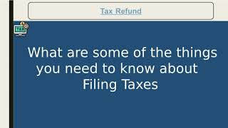 Tax Calculator | Tax Refund