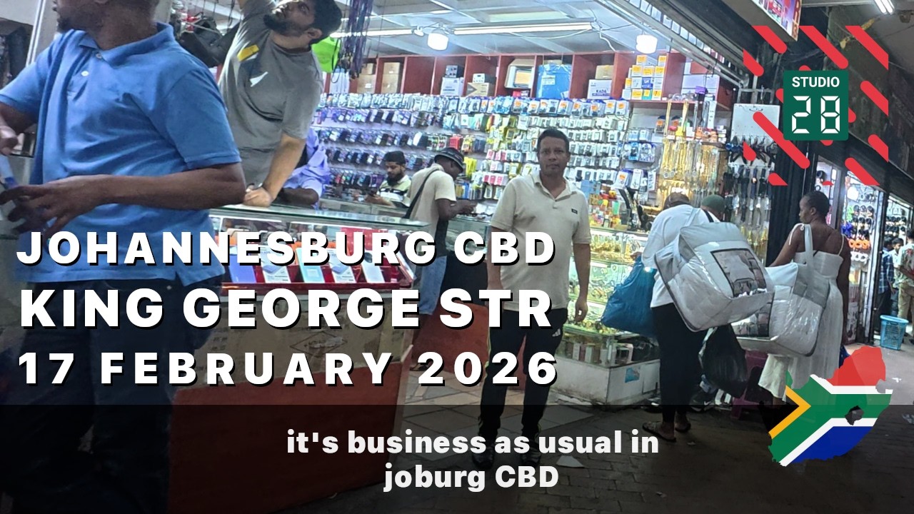 South Africa 🇿🇦 | King George Street, Johannesburg CBD | 19 February 2026