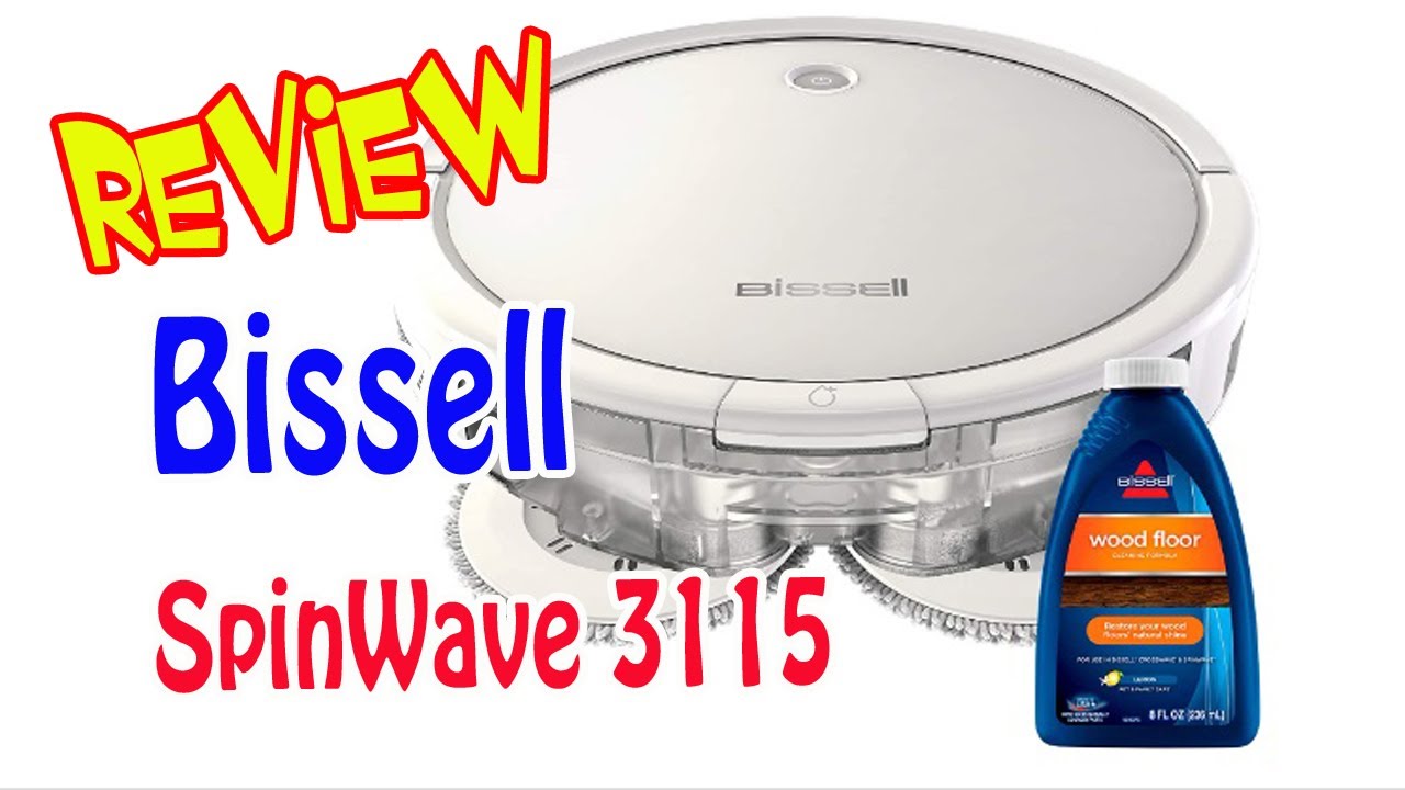 Bissell spinwave robot 3115 review 2022 YouTube