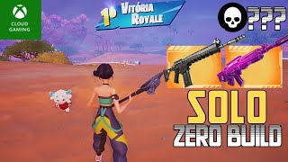 Gameplay Fortnite Capítulo 7 Temporada 2|Zero Build Solo no Xcloud| Ps4 Controle