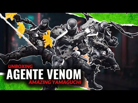 Agente Venom de Amazing Yamaguchi: La Figura Definitiva para Fans de Venom