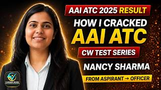 How I Cracked AAI ATC 2026 | Real Strategy That Works | NANCY's Complete Journey #careerwave