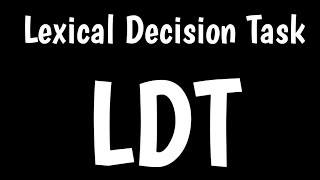 Lexical Decision Task | LDT Test | Neuropsychological Tool | screenshot 3