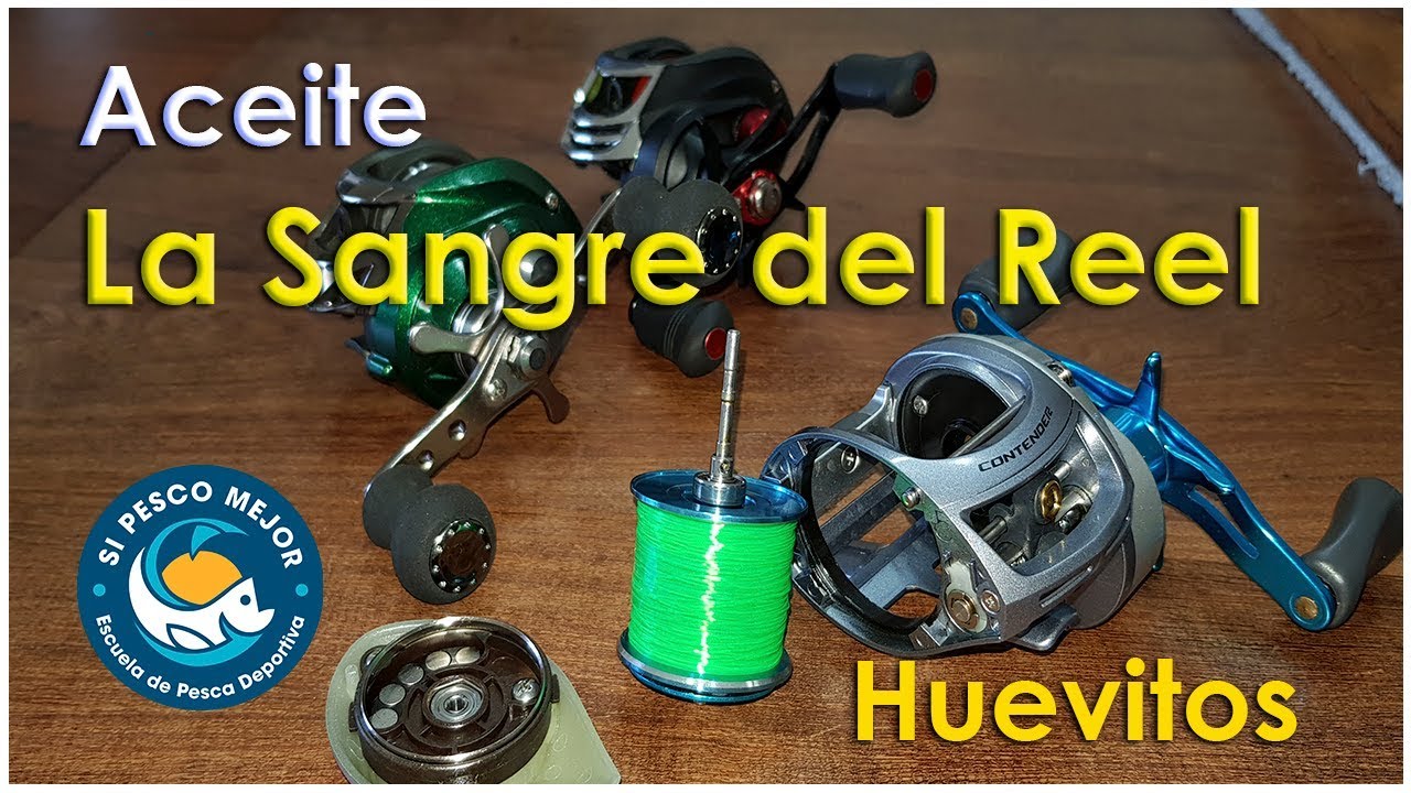 REEL ROTATIVO COMO LUBRICARLO !!! MANTENIMIENTO