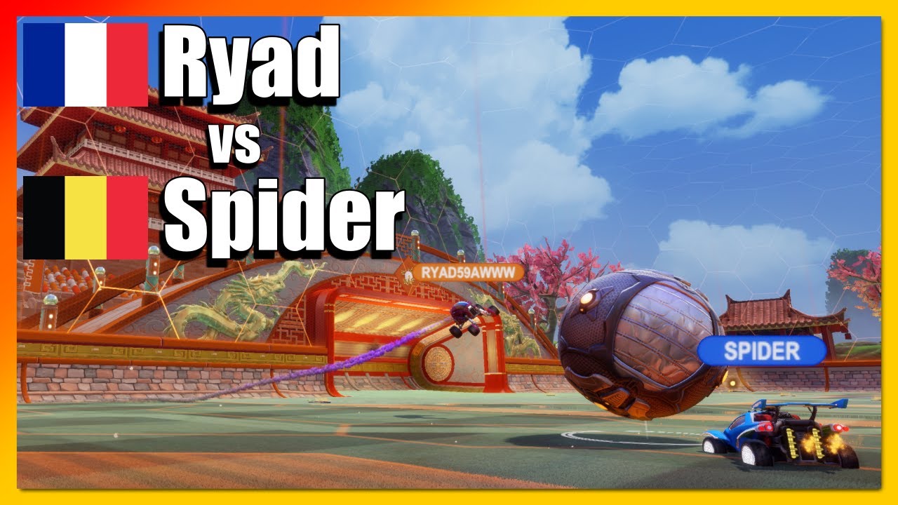 Ряд против Паука | Франция против Бельгии | 100 лучших игроков ракетной лиги 1 на 1