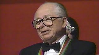 Billy Wilder Kennedy Center Honors 1990  Jack Lemmon Walter Matthau James Naughton 'City of Angels'