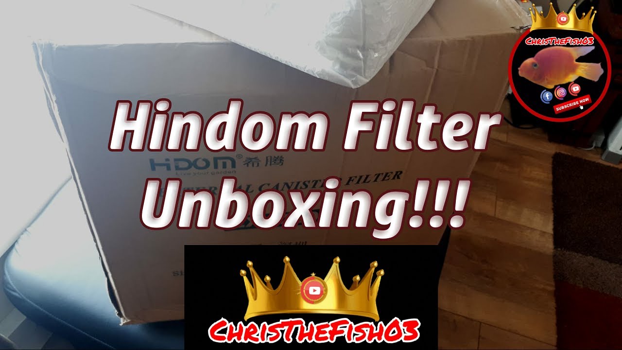 Hindom External Filter Un-Boxing!