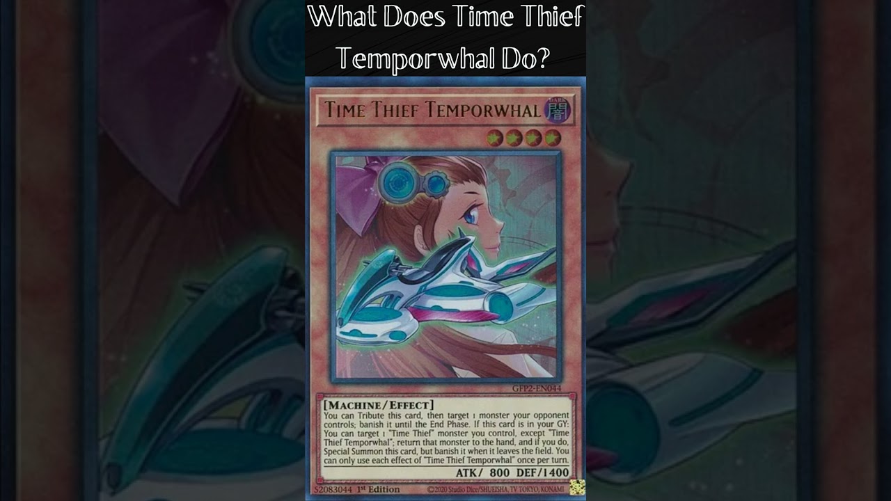 What Does Time Thief Temporwhal Do?