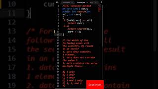 2023 AP Computer Science A MCQ 10