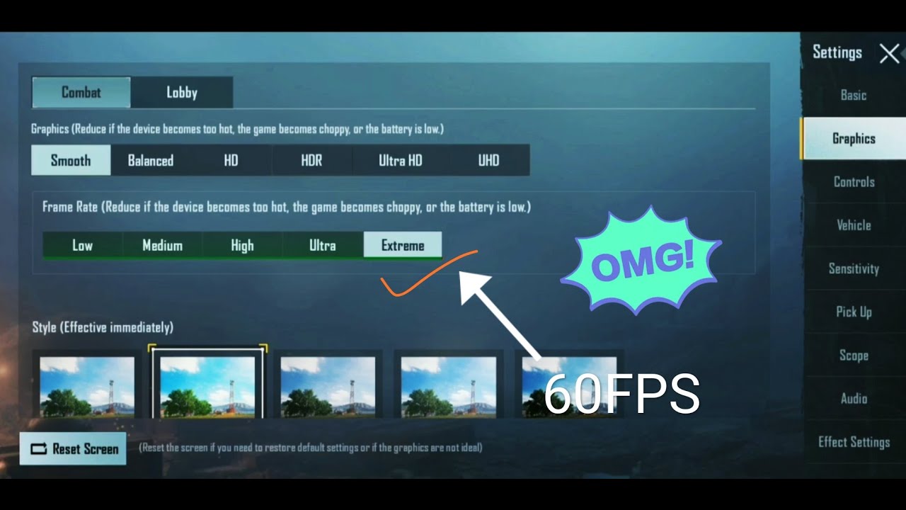 PUBG Mobile 1.4: Enable smooth + 60 Fps Graphics on Any Android Devices Without GFX Tool ⚡⚡