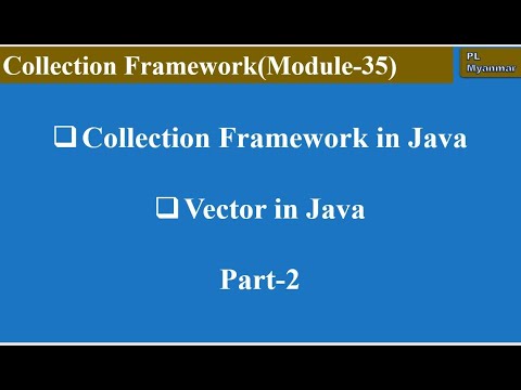 Vector in Java (Module-35) - YouTube