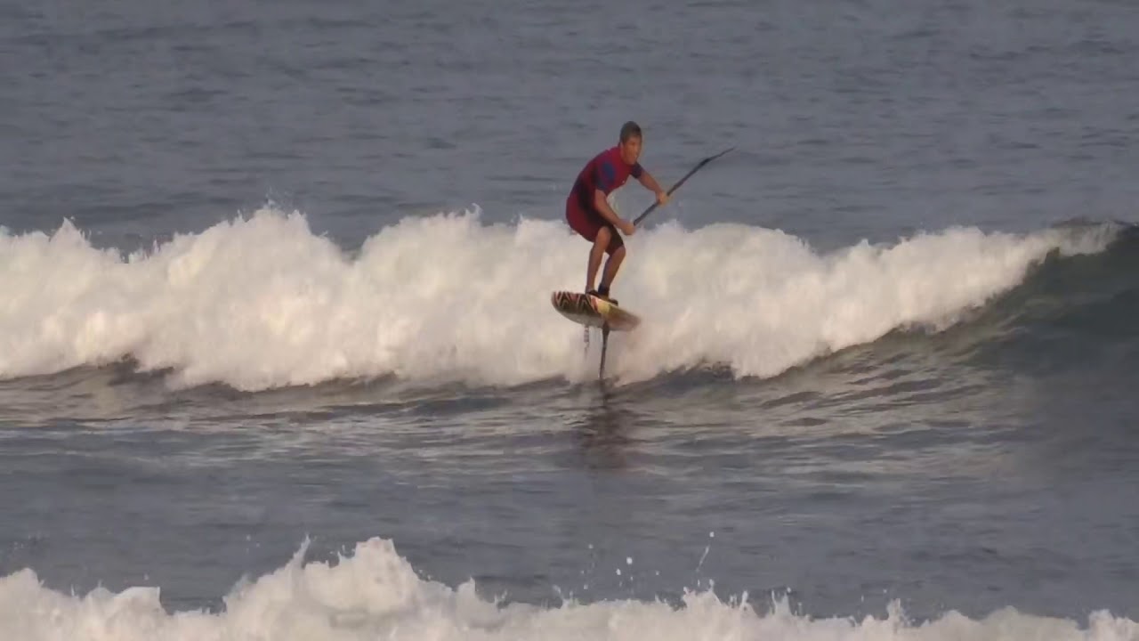 Foil Tomo/Sup Foil surfing YouTube