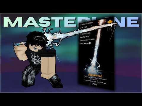 FINALLY Obtaining the Masterline Rod in Fisch Roblox! (Best Rod?)