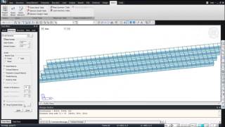 [midas tutorial: Skewed PSC] 2.Super structure geometry