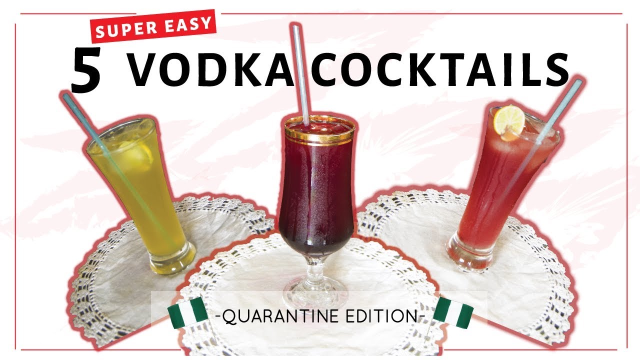 5 BEGINNER FRIENDLY VODKA COCKTAILS ft Absolut Raspberri Quarantine