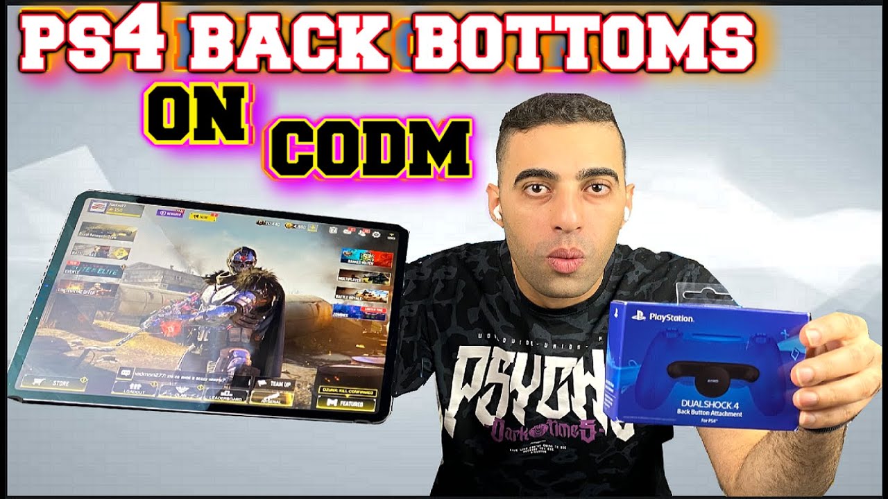 Unboxing PS4 Back Button Attachment And Tested in COD Mobile