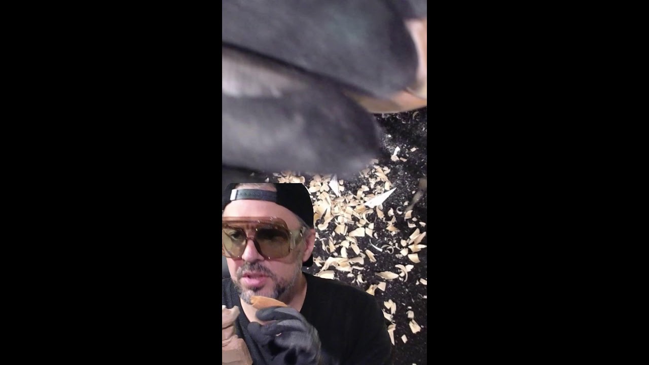 Alien-Cowboy Free-hand Wood Carving 2/ Path to Polymath