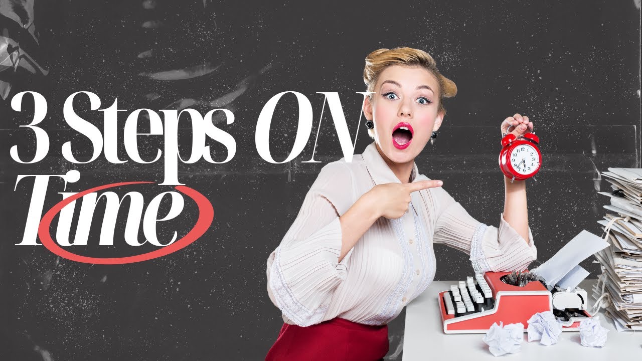 Peter Drucker - 3 Steps on Time