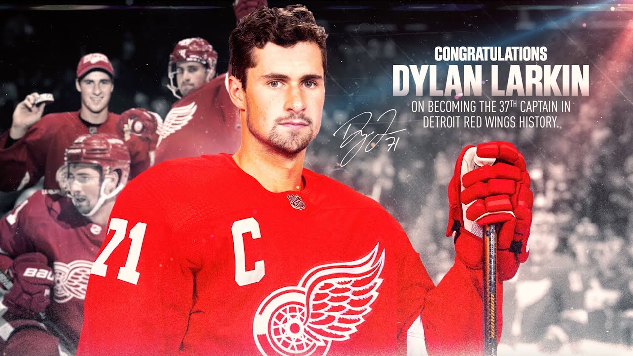 dylan larkin jersey