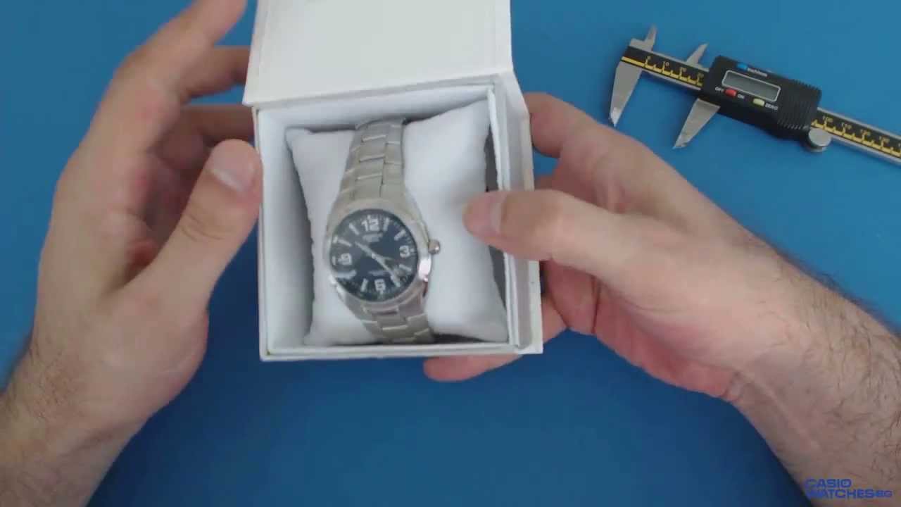 Casio Edifice EF-125D-2A - YouTube