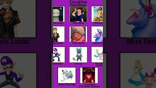 Coraline Cast Meme