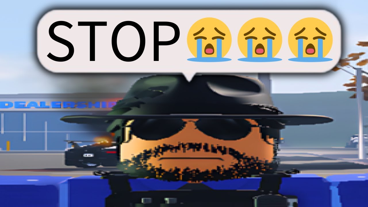 ERLC Mod actually CRIES after getting TROLLED