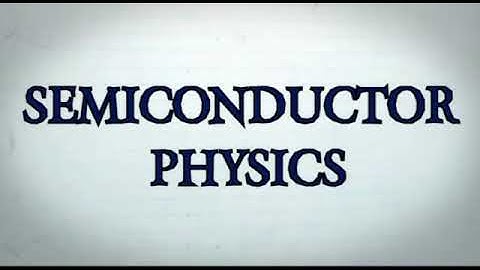 Semiconductor Physics - Part 3- Characteristics of a Zener Diode
