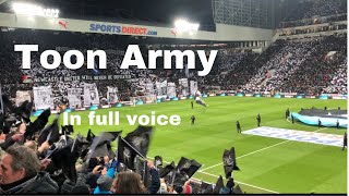 St James’ Park - Newcastle United - Toon Army in full voice