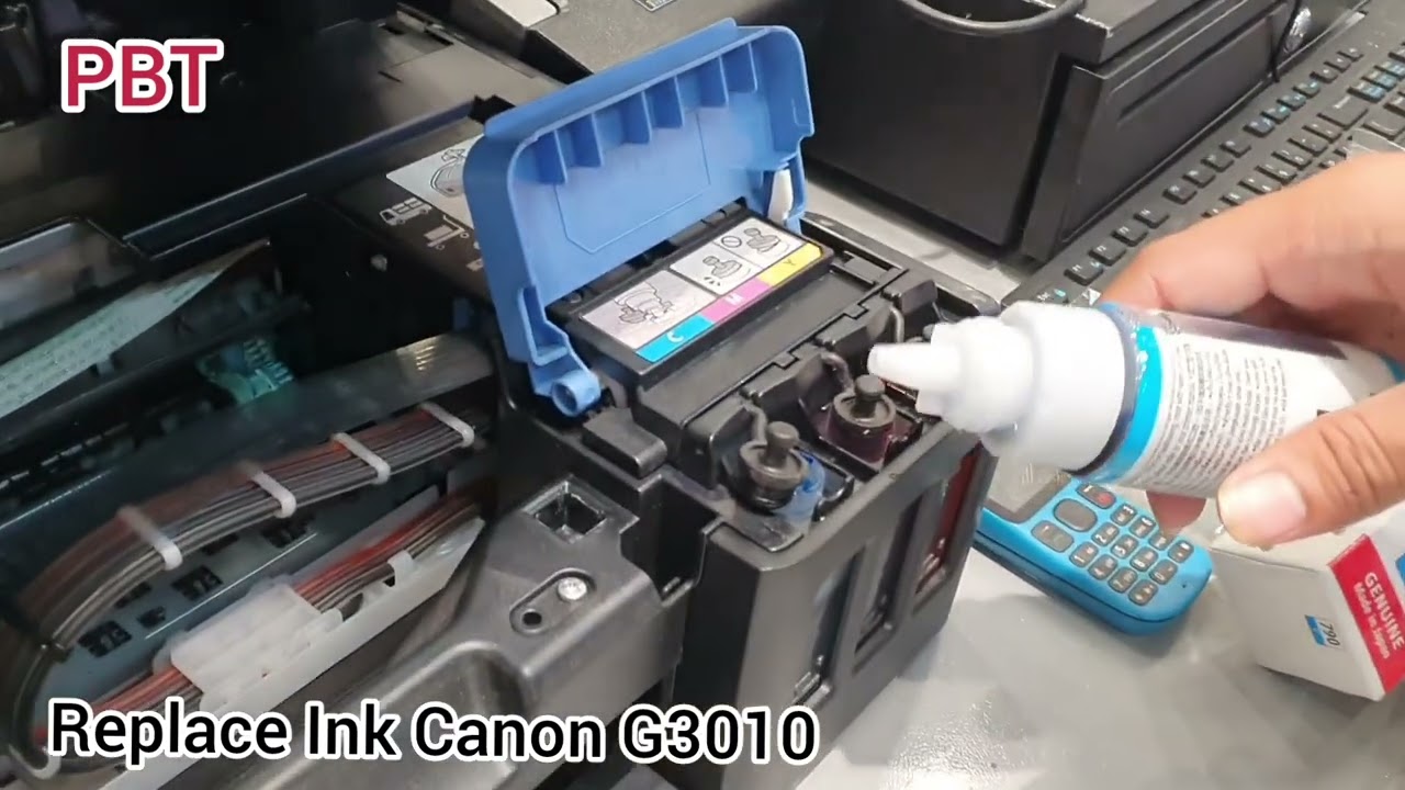 Bơm mực máy in Canon PIXMA G3010
