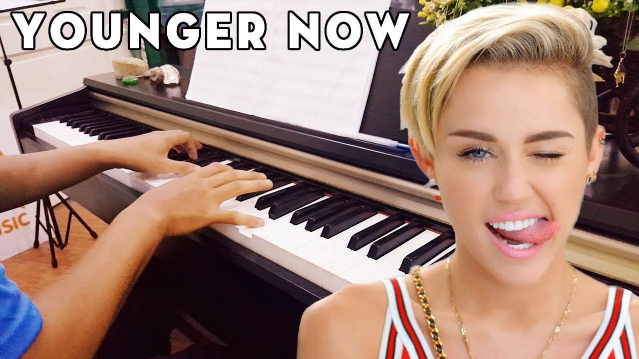 Miley Cyrus – Younger Now | Piano Cover | DINHQUYNH