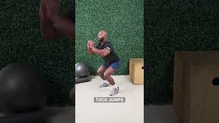Get Fit and Explosive with These Plyometric Workout Moves | Tuck jumps #shorts