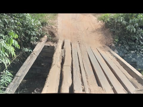 Hora do medo olha onde passei com a carreta.