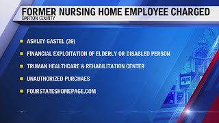 Former nursing home employee charged