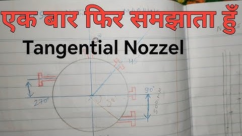 Tangential Nozzel ka marking #fabrication #industrial #mechanical