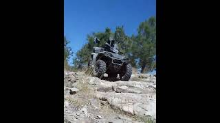 Epic atv rear camera view #atvfun #atvfail #offroad #offroading #sendit #atvshorts #shortvideos