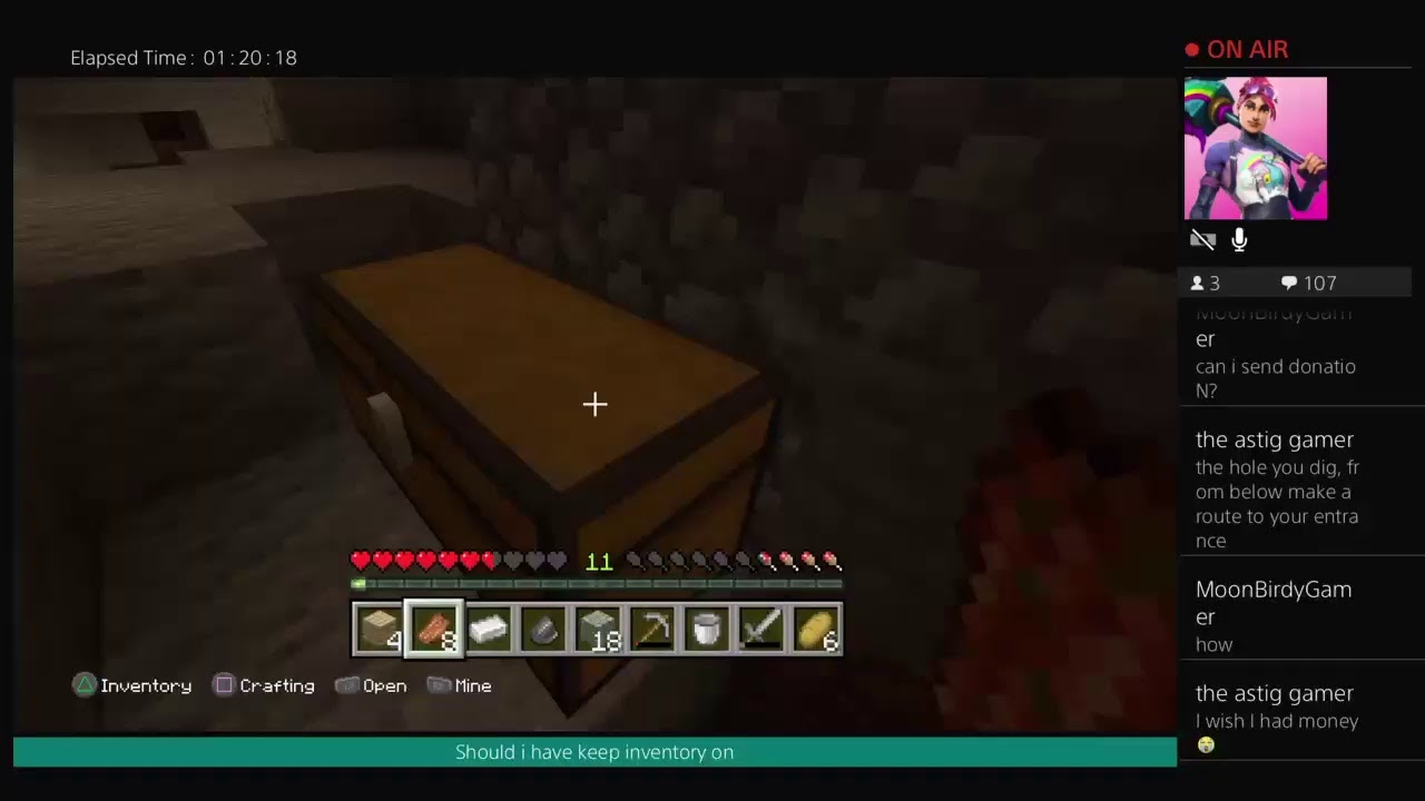 Minecraft survival live stream ep 1 - YouTube