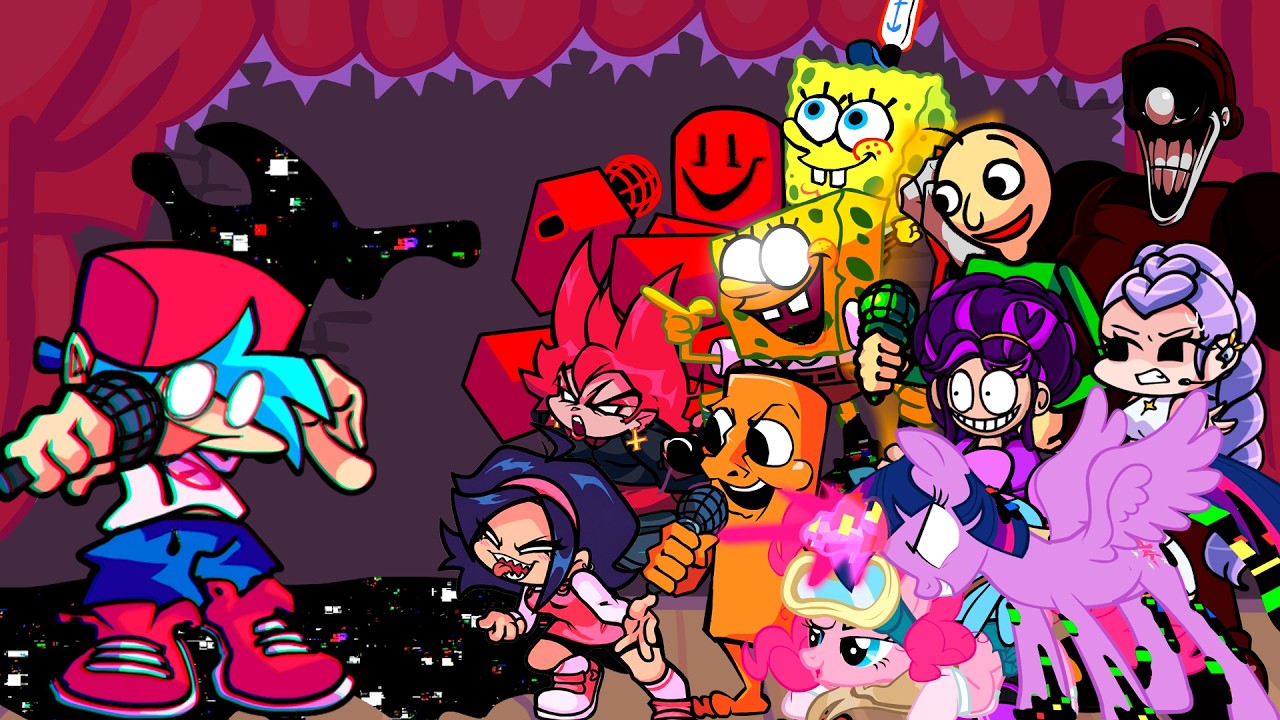FNF BLUEBALLED but Different Characters Sing It 🎶 (FNF Vs. Pibby Corrupted)