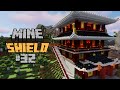 Майншилд: Ферма шерсти и наполовину готовая Пагода! 1.16.1 MineShield #32