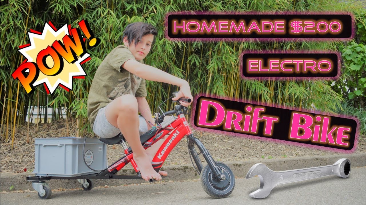 LiMan DIY 200 Electro Drift Bike YouTube