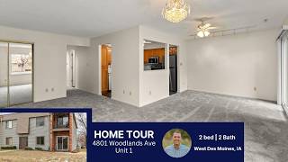 West Des Moines Updated Townhome Tour 4801 Woodlands